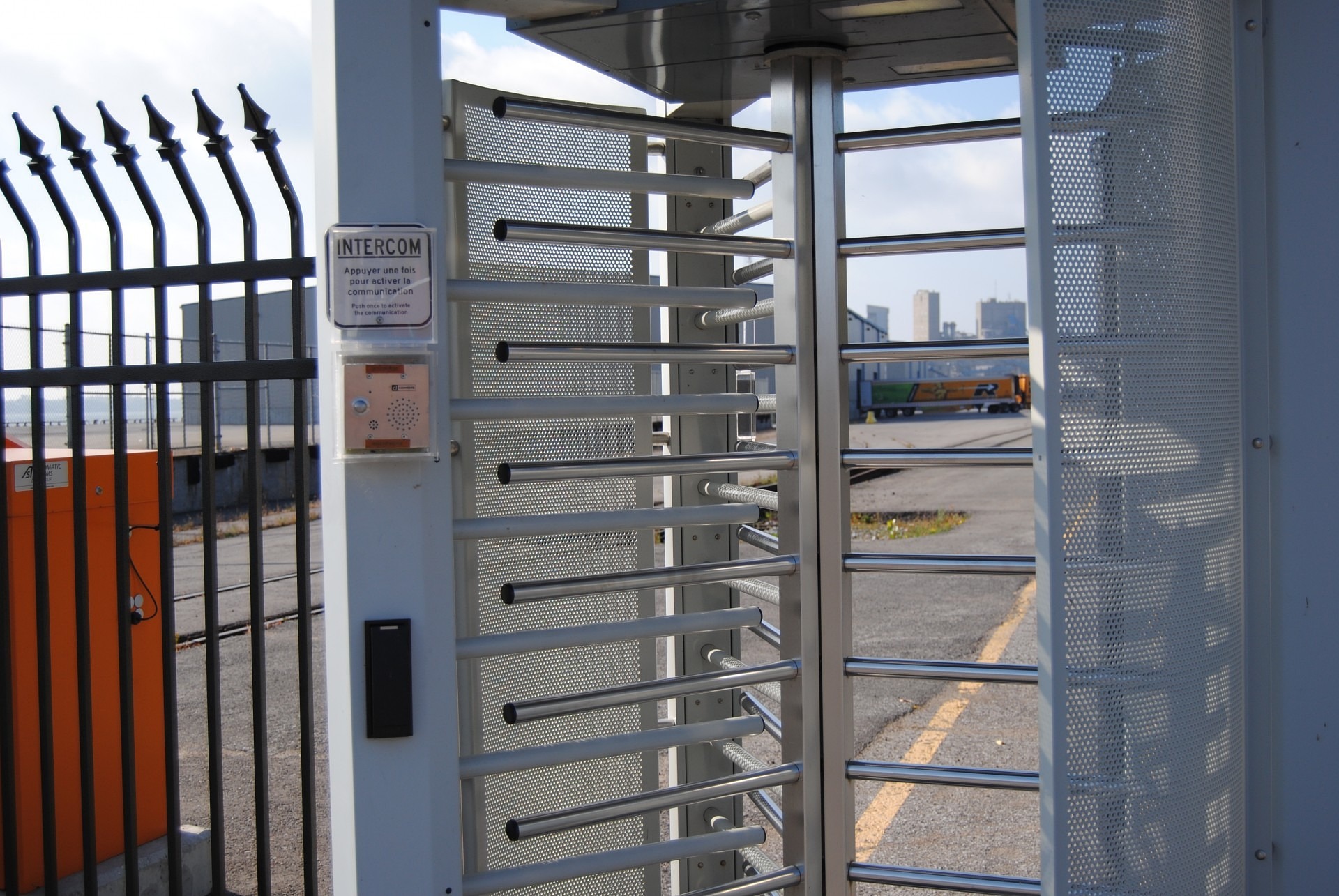 Controlled access security point